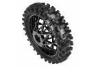 ProLine Dunlop Geomax MX33 CR4 Rear Tyre Mounted on Black Losi Promoto Wheel (1)