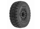 ProLine Mirage TT 2.2 /3.0 SC Tyres Mounted on Black Raid 12/14mm Hex Wheels (2)