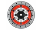 ProLine Raid Bead Loc 12/14mm Hex SC Wheels - Red/Gray (2)