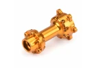 1/4 Pro-Spec Aluminium Rear Hub Gold: Promoto-MX