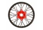 1/4 Pro-Spec Aluminium V2 Bead Rear Wheel Black/Red (1): Prom