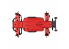 Bash Armor Rear Suspension Arms (Red) for ARRMA 3S Vehicles