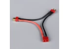 Deans Series Y Connector - 14AWG - 100mm