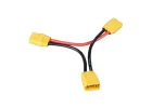 Radient XT90 Series Y Connector - 12AWG - 100mm