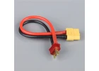 XT60 to Deans Male Charge Lead - 14AWG - 150mm