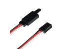 Radient Futaba HD Extension Lead with Clip 100mm
