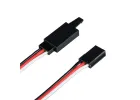 Radient Futaba HD Extension Lead with Clip 1000mm