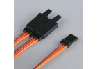 Radient JR HD Y Lead with Clip 150mm