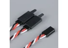 Radient Futabe HD Twisted Y Lead with Clip 300mm