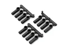 RPM 4-40 Rod Ends for Associated/Losi - Black
