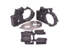 RPM Hybrid Gearbox Housing and Rear Mounts - Fits Traxxas 2WD Slash/Stampede/Rustler/Bandit