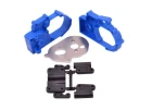 RPM Hybrid Gearbox Housing and Rear Mounts - Fits Traxxas 2WD Slash/Stampede/Rustler/Bandit - Blue