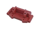 RPM Front Bulkhead For Traxxas 2WD Cars (Replaces TRX2530A) - Red