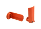 RPM Traxxas X-MAXX Shock Shaft Guards - Orange