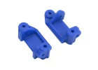 RPM Upgrade Caster Blocks For Traxxas Electric Stampede, Rustler, Slash 2WD And NItro Slash - Blue (Replaces TRX3632)