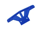 RPM Wide Front Bumper - Traxxas Rustler, Stampede, Sport And Bandit - Blue