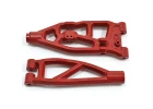 RPM Arrma Upper/Lower Left Front Arms - Red - 6S Kraton/Outcast/Fireteam