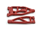 RPM Arrma Upper/Lower Right Front Arms - Red - 6S Kraton/Outcast/Fireteam