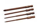 Arrowmax Power Tool Tip Set  - 2.0 + 2.5mm Hex + Phillips 4.0 + 5.8mm