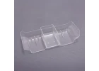 Aerox 1:10 Wide Rear Wing - 1mm Clear (2 part)