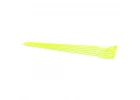 Extra Long Body Clips 1:10 Size - Pack Of 6 - Fluorescent Yellow
