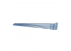 Extra Long Body Clips 1:10 Size - Pack Of 6 - Metallic Blue