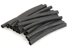 Heatshrink 6.0mm dia Black - 20pcs