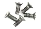Titanium Countersunk Hex Screws M3 x 8 (10)