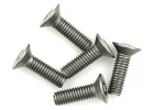 Titanium Countersunk Hex Screws M3 x 10 (10)