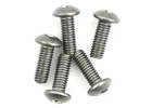 Titanium Caphead Hex Screws M3 x 8 (10)