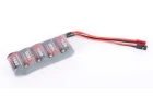 EP Super Duty 1600mAh 6v Receiver Straight Pack - Dual Lead