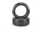 Schumacher 3.8 Truggy Spiral Tyre - Silver - 1 Pair