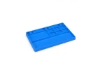 JConcepts Parts Tray, Rubber Material-Blue