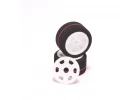 Oval 12th 37sh Pre Glued Red BRCA 51mm diam.
