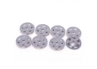 Oval/Mini Wheel Disk Protectors Grey - 4 (2)