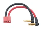 Lipo H/C Adaptor Wire-4mm Male Plug-US