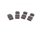 XT90 Plug with Sheath Female Only Black - 4pcs