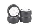 Rush Mini Tyres 28 Round Pre-Glued 4pcs