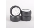 Rush Mini Tyres 28 Round Pre-Glued 4pcs