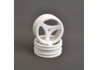 Front Wheels; White 3 Spoke CAT