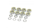 Wheel Bearings 8pcs 10x5x4+Shim Set
