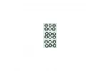 Alloy Spacers M3x7mm 0.5;1;2mm (pk18)