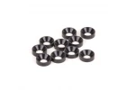 M3 Countersunk Washers - Black Alloy (10)