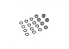 Speed Pack Alloy Black Washers - Mi5 - 16pc