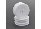 Schumacher Buggy 4WD Front Wheels - 12mm Hex - White