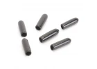Aerial Antenna Tube Caps - Black - Pack of 6