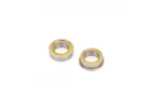 Ball Bearing - 1/4x3/8x1:8 Flanged Yellow (2)