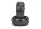 Schumacher Mini Spike 2 Rear Buggy Tyres - Blue - 1 Pair