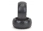 Schumacher Mini Spike 2 Rear Buggy Tyres - Yellow - 1 Pair