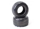 Schumacher Mini Spike 2.2 Truck Tyres - Yellow (2)